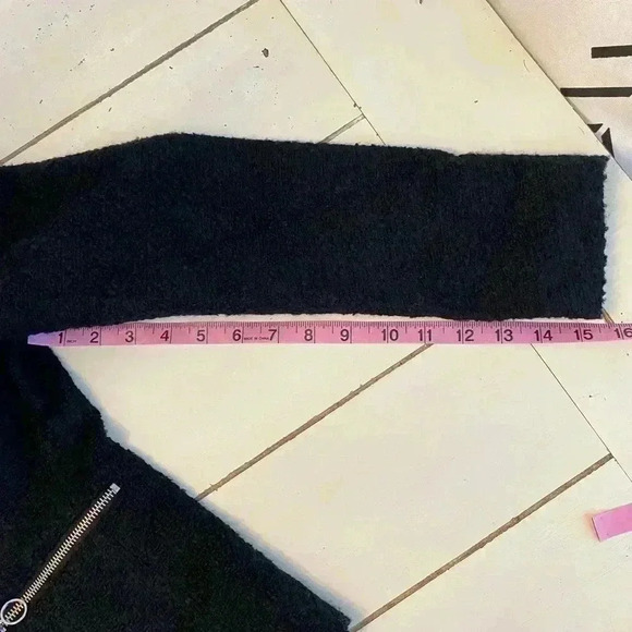 Catherine Malandrino Black Blazer Jacket Women Size 8 Petite Quiet Luxury - Picture 3 of 8